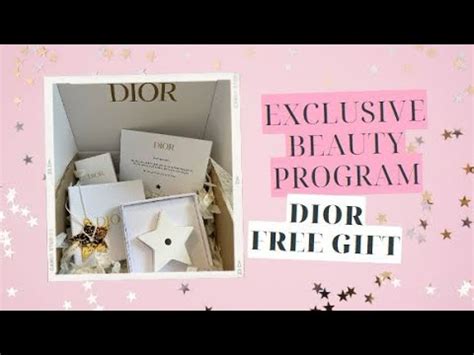 dior exclusive beauty program.